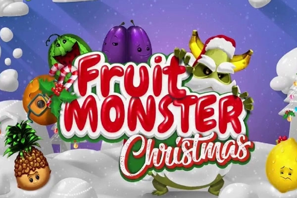 Fruit Monster Christmas slot by Spinmatic