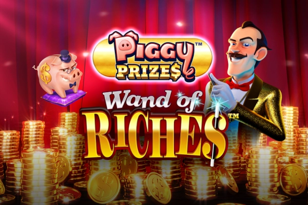 Piggy Prizes Wand of Riches slot by Greentube