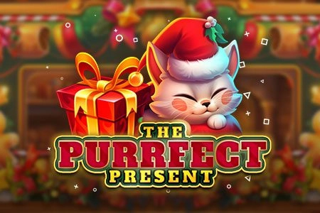 The Purrfect Present slot by Urgent Games