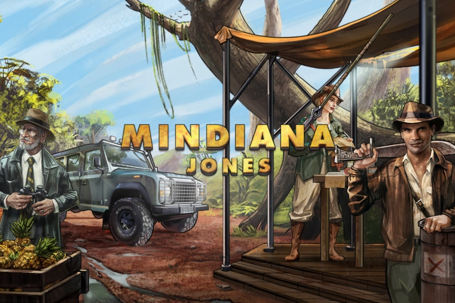 Mindiana Jones slot by Fbastards