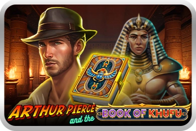 Arthur Pierce and the Book of Khufu slot by UU Slots