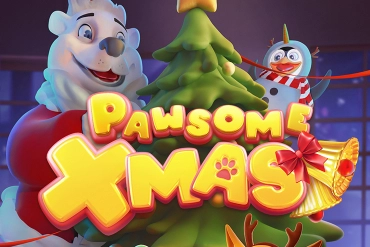 Pawsome Xmas slot by Naga Games