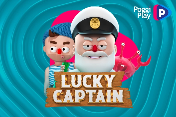 Lucky Captain slot by PoggiPlay - 96.65% RTP