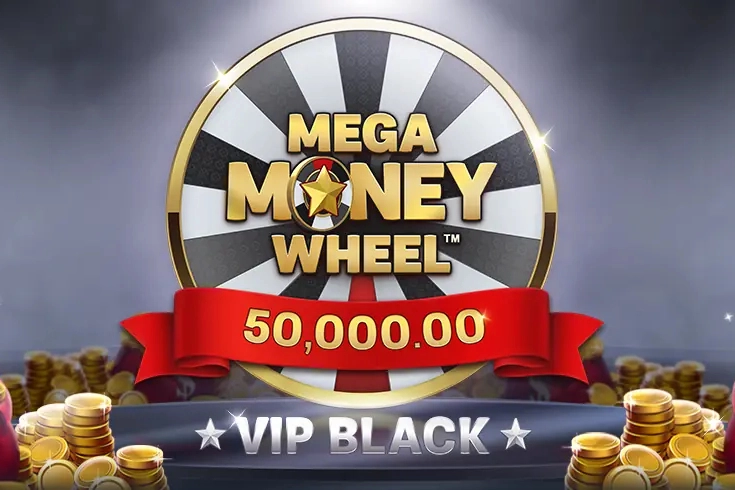 Mega Money Wheel VIP Black slot by Buck Stakes Entertainment