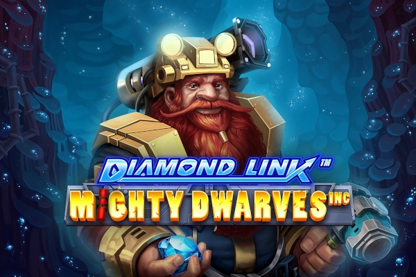Diamond Link Mighty Dwarves Inc slot by Greentube