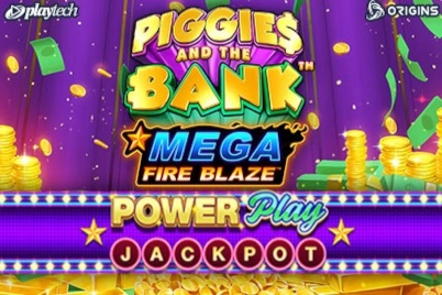 Piggies and the Bank PowerPlay Jackpot slot by Playtech