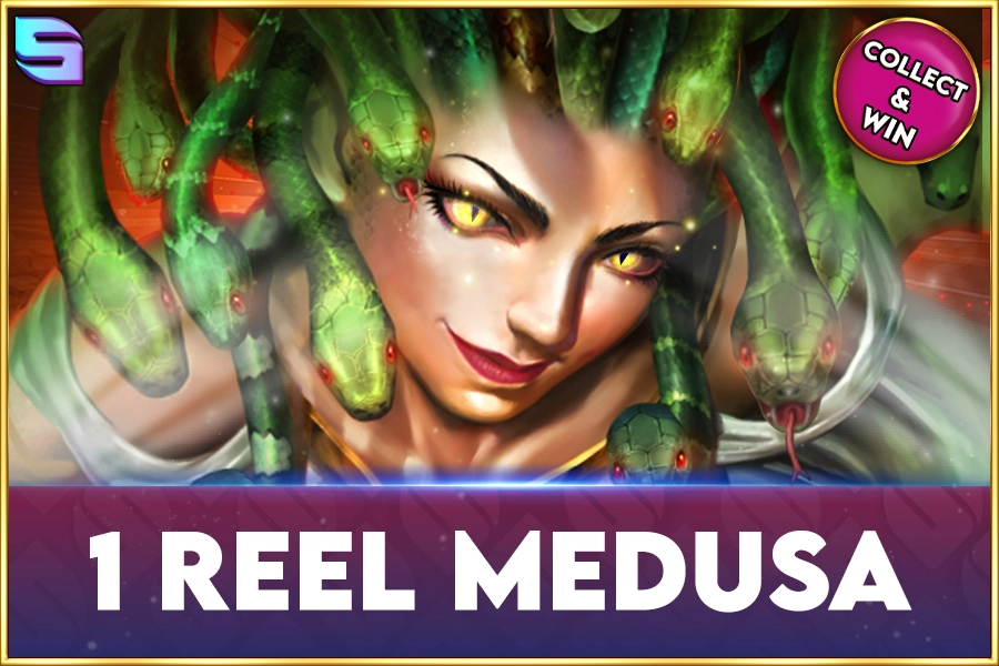 1 Reel Medusa slot by Spinomenal