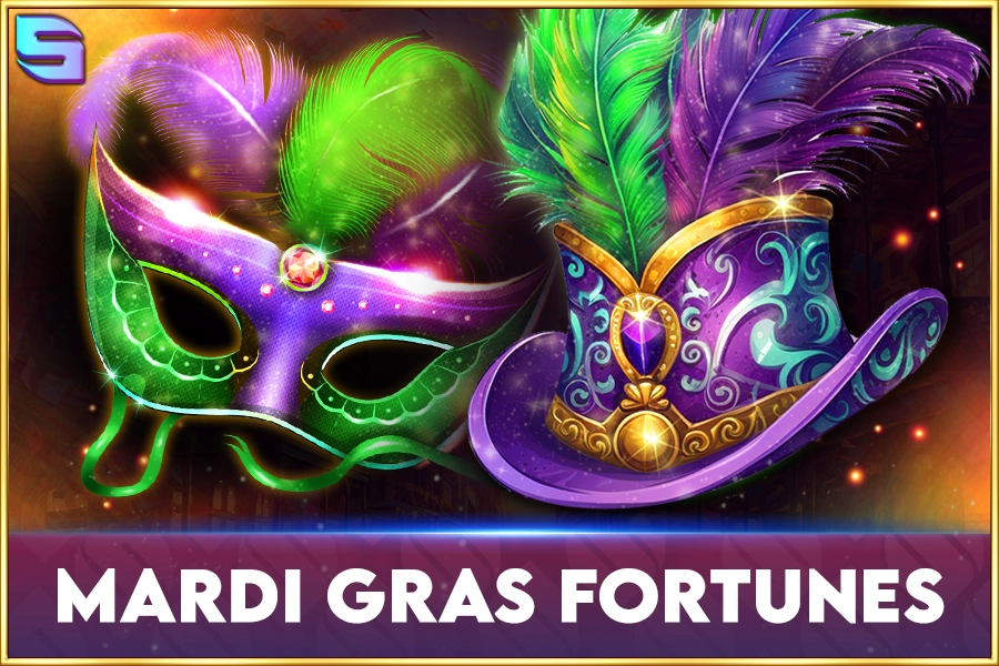 Mardi Gras Fortunes slot by Spinomenal