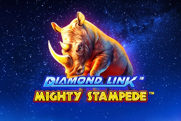 Diamond Link: Mighty Stampede slot by Greentube