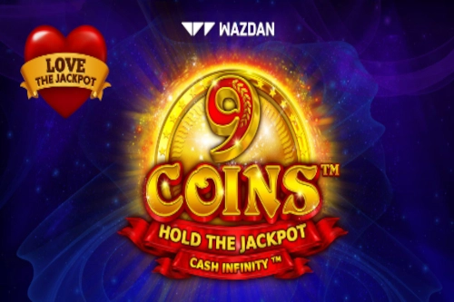 9 Coins Love the Jackpot slot by Wazdan