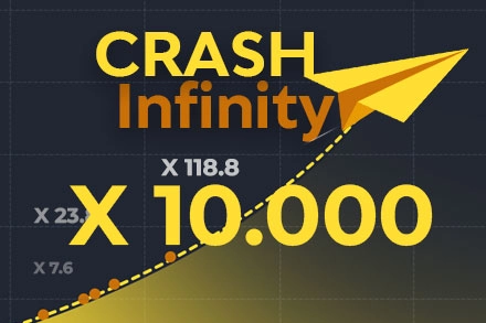Crash Infinity slot by PopOK Gaming