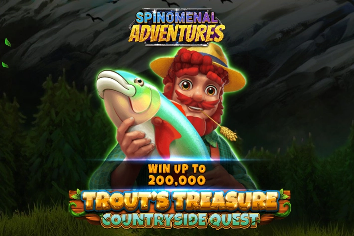Trout's Treasure Countryside Quest slot by Spinomenal