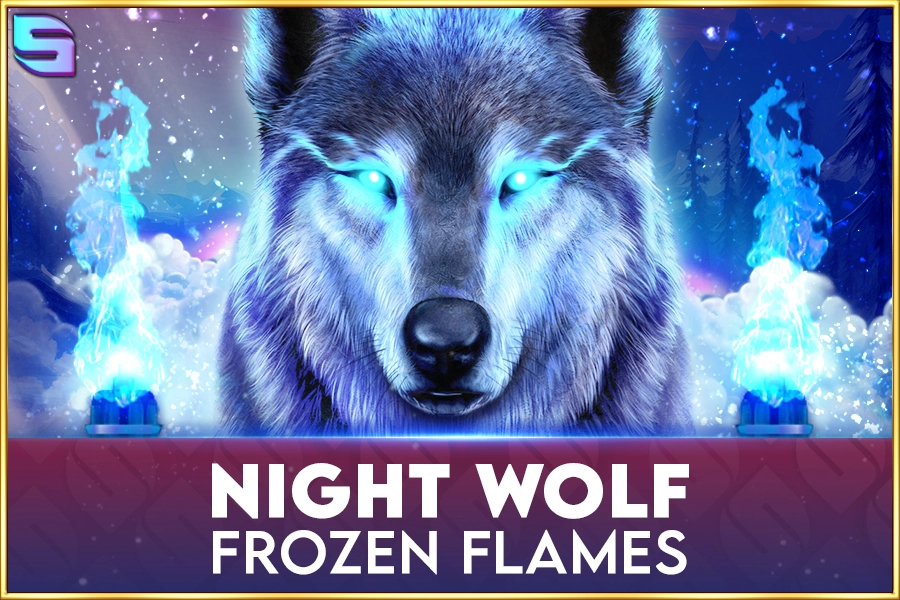 Night Wolf - Frozen Flames slot by Spinomenal