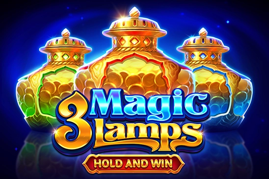 3 Magic Lamps: Hold and Win slot by Playson