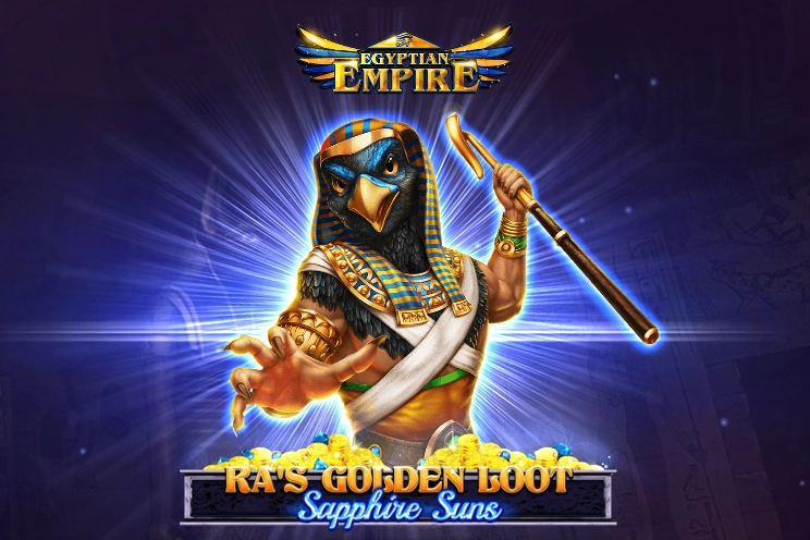 Ra's Golden Loot - Sapphire Suns slot by Spinomenal