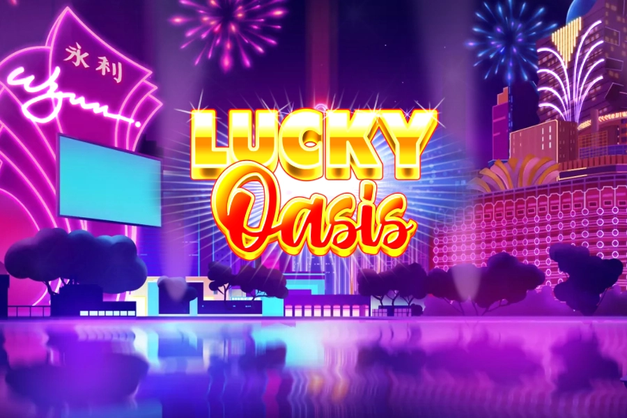 Lucky Oasis slot by Booming Games - 95.9% RTP