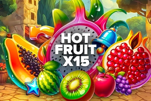 Hot Fruit x15 slot by Mascot Gaming
