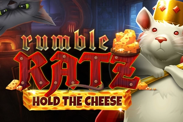 Rumble Ratz Hold the Cheese slot by Kalamba Games