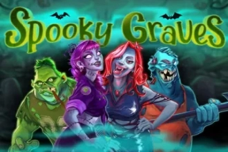 Spooky Graves slot by GameArt