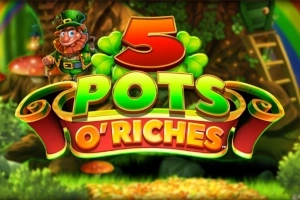 5 Pots O' Riches slot by Blueprint Gaming - 95.5% RTP