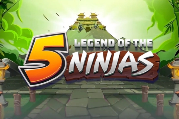 Legend of the 5 Ninjas slot by Eyecon