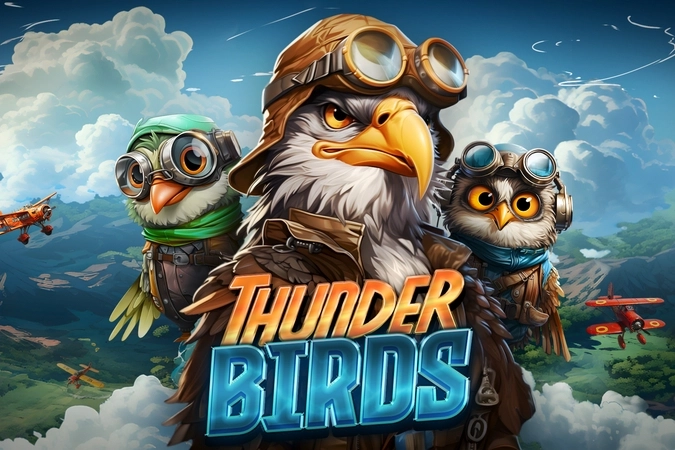 Thunder Birds slot by Fbastards