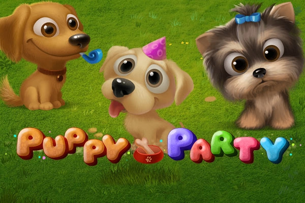 Puppy Party slot by Mobilots