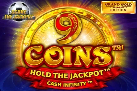 9 Coins Grand Gold Edition Score The Jackpot slot by Wazdan