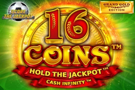 16 Coins Grand Gold Edition Score The Jackpot slot by Wazdan