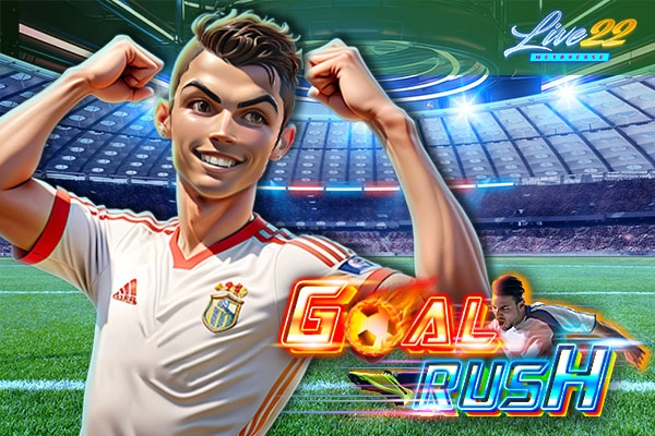 Goal Rush slot by Live22 - 97% RTP