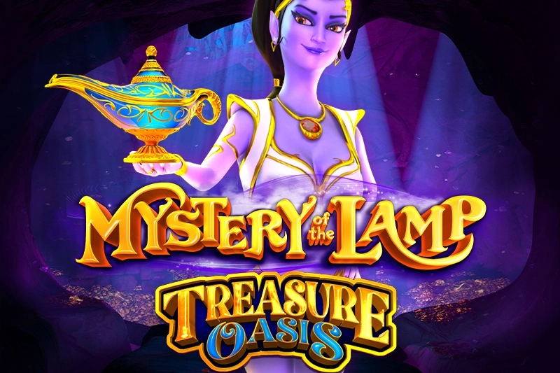 Mystery of the Lamp Treasure Oasis slot by IGT