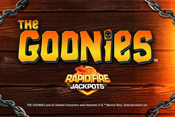 The Goonies Deluxe Rapid Fire Jackpots slot by Blueprint Gaming