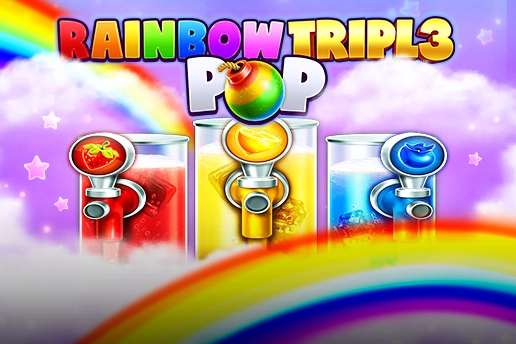 Rainbow Triple Pop slot by GMW