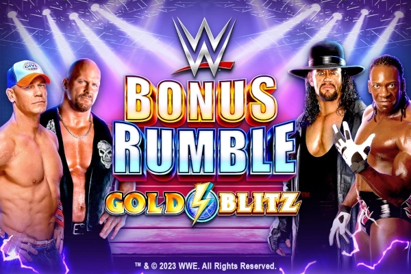 WWE Bonus Rumble Gold Blitz slot by Fortune Factory Studios