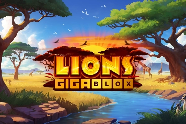 Lions Gigablox slot by ReelPlay
