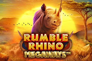Rumble Rhino Megaways slot by Wizard Games