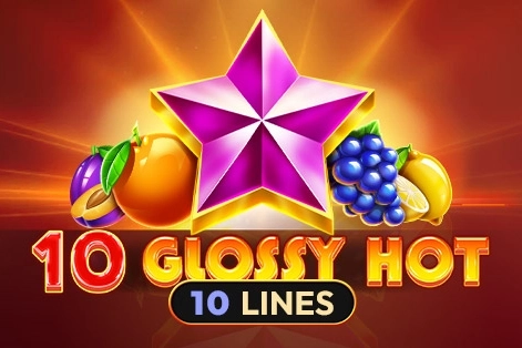 10 Glossy Hot slot by Amusnet - 96.07% RTP