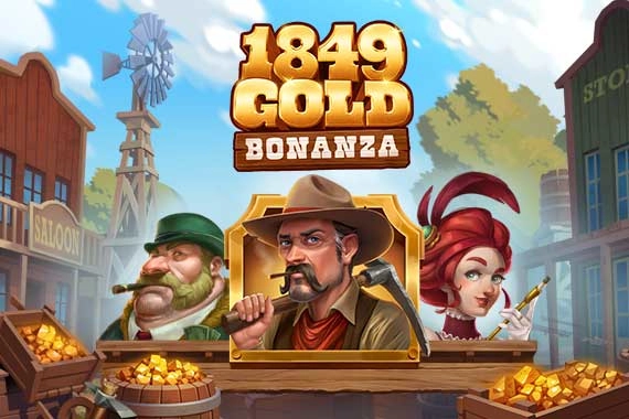 1849 Gold Bonanza slot by Armadillo Studios