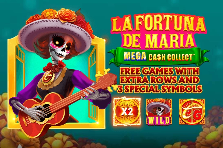La Fortuna de Maria: Mega Cash Collect slot by Playtech