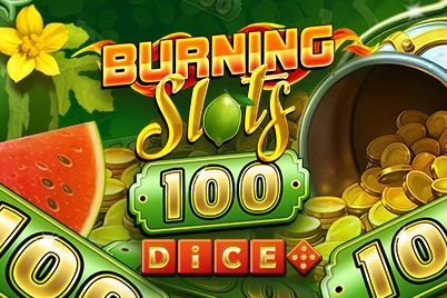 Burning Slots 100 Dice slot by BF Games