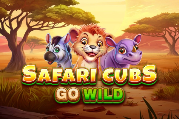 Safari Cubs Go Wild slot by GameArt