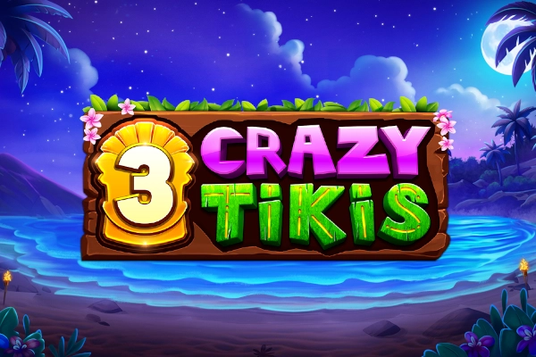 3 Crazy Tikis slot by Iron Dog Studio - 95% RTP