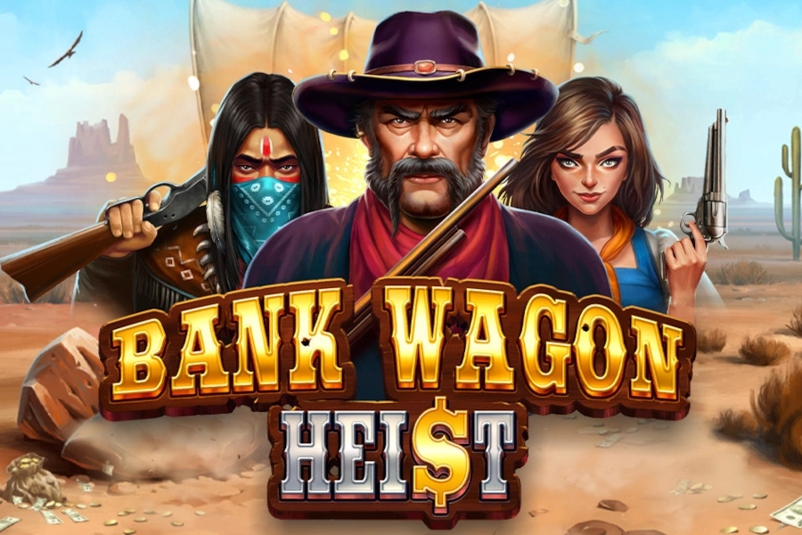 Bank Wagon Heist slot by Tom Horn Gaming