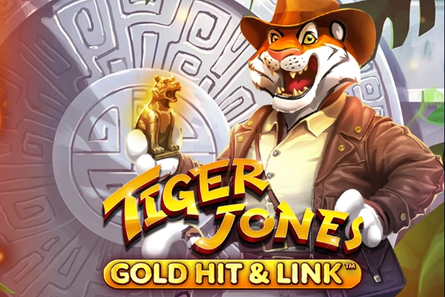 Gold Hit & Link: Tiger Jones slot by Playtech