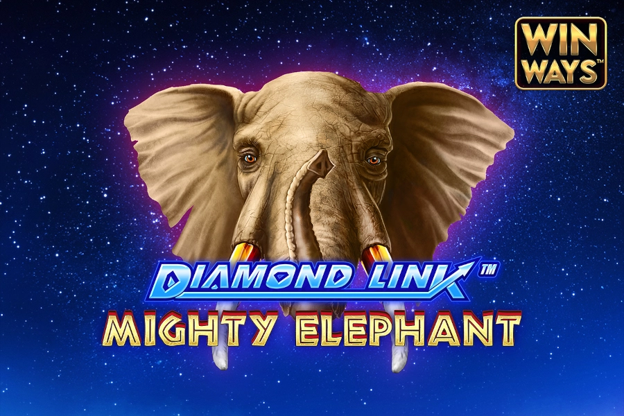 Diamond Link: Mighty Elephant Win Ways slot by Greentube - 95% RTP
