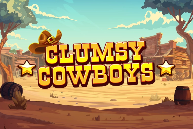 Clumsy Cowboys slot by Backseat Gaming - 94.22% RTP