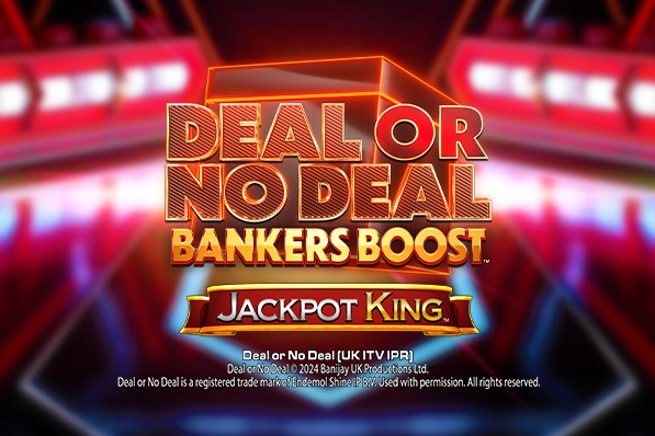 Deal or No Deal Bankers Boost Jackpot King slot by Blueprint Gaming - 94.5% RTP