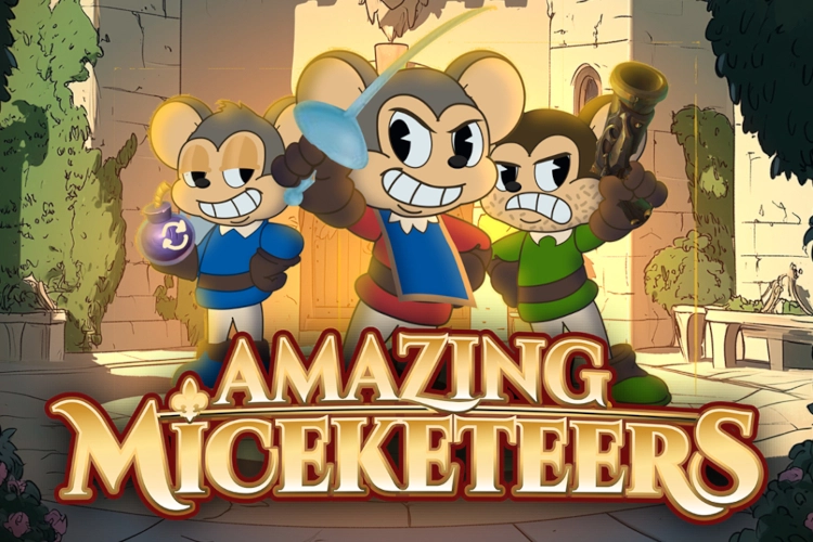 Amazing Miceketeers slot by Bullshark Games - 96.24% RTP