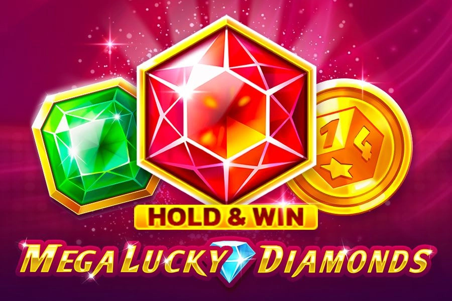 Mega Lucky Diamonds Hold & Win slot by 1spin4win - 97.1% RTP