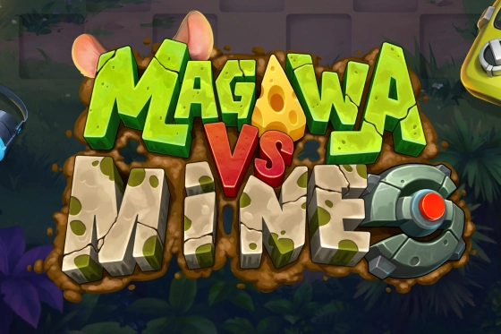 Magawa VS Mines slot by Slammer Studios - 95.98% RTP
